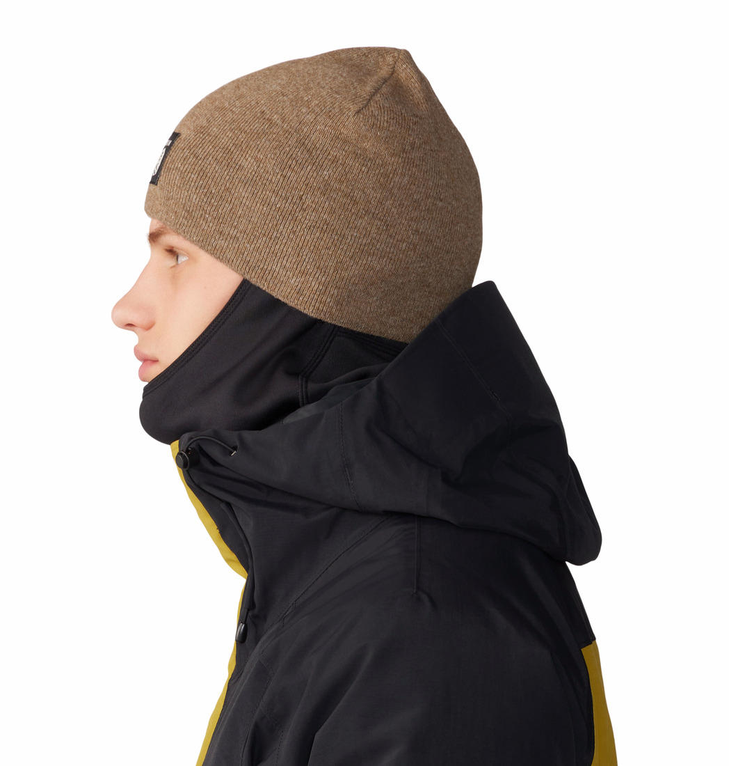 Mountain Hardwear Unisex Brown Logo Beanie