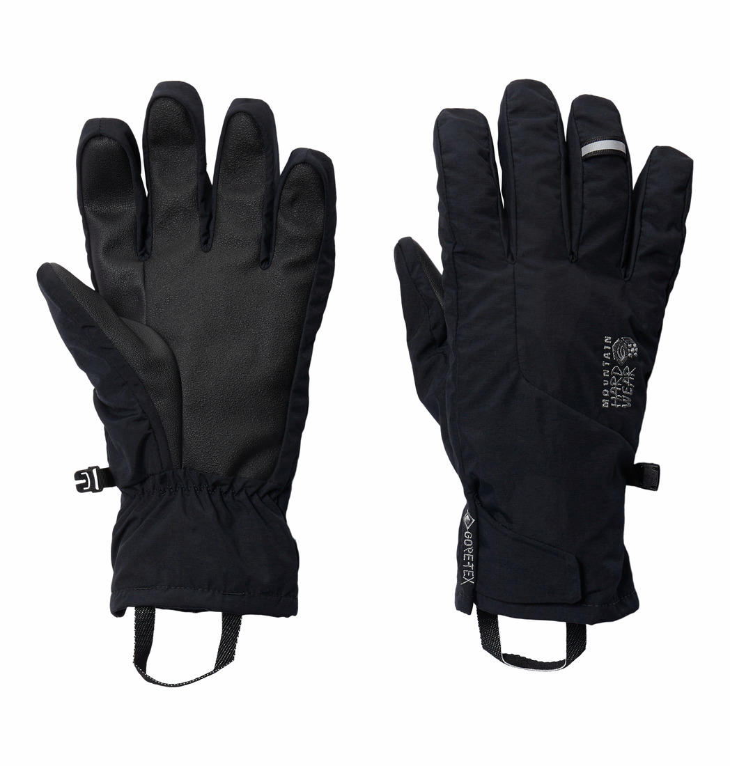 Mountain Hardwear Unisex Black GORE-TEX Active Cloud Shadow Gloves