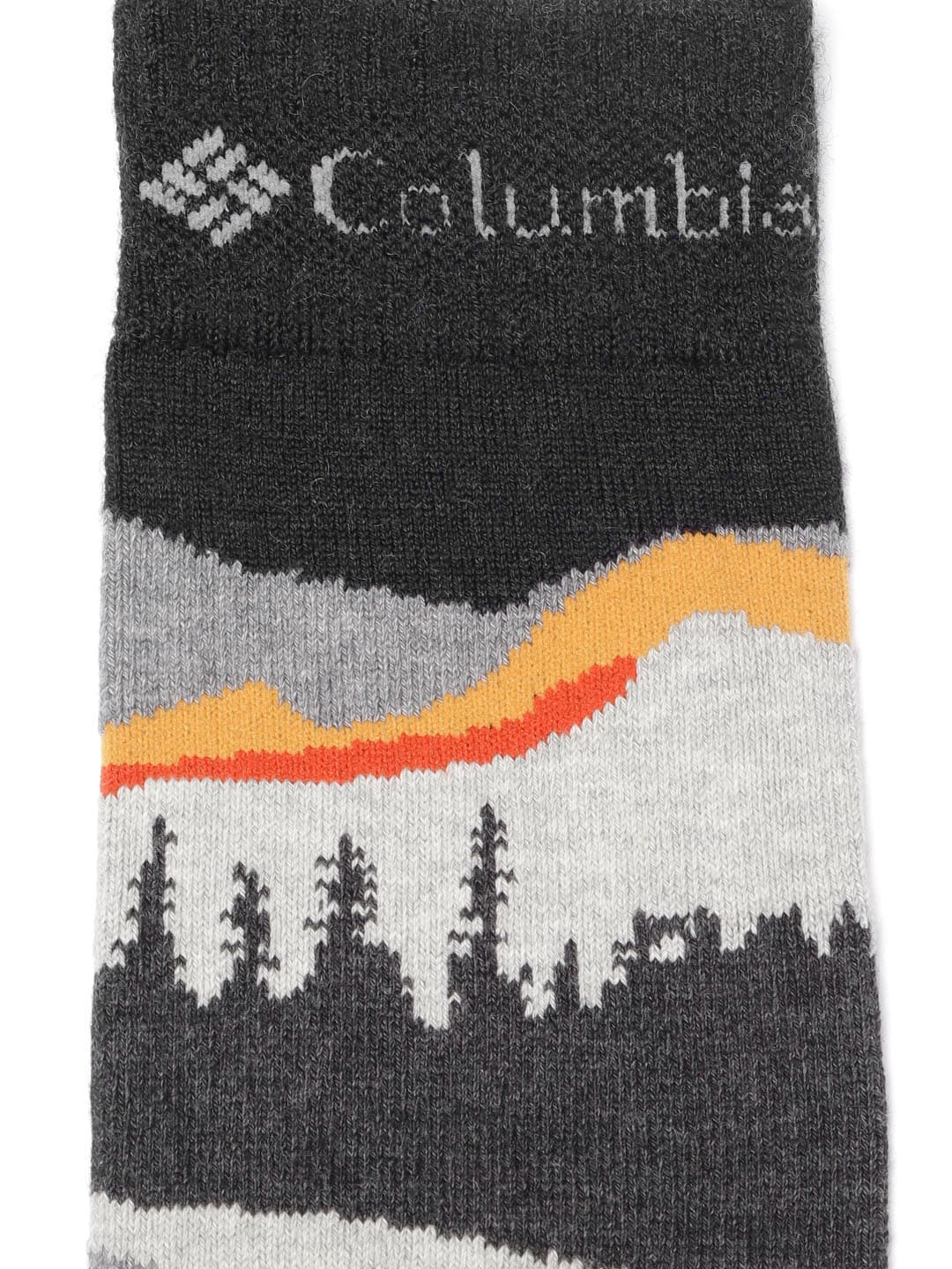 Columbia Unisex Black SOCKS UX 1PR OMNI SKI-MTN-LRG  (1 Pair) (Non Returnable)