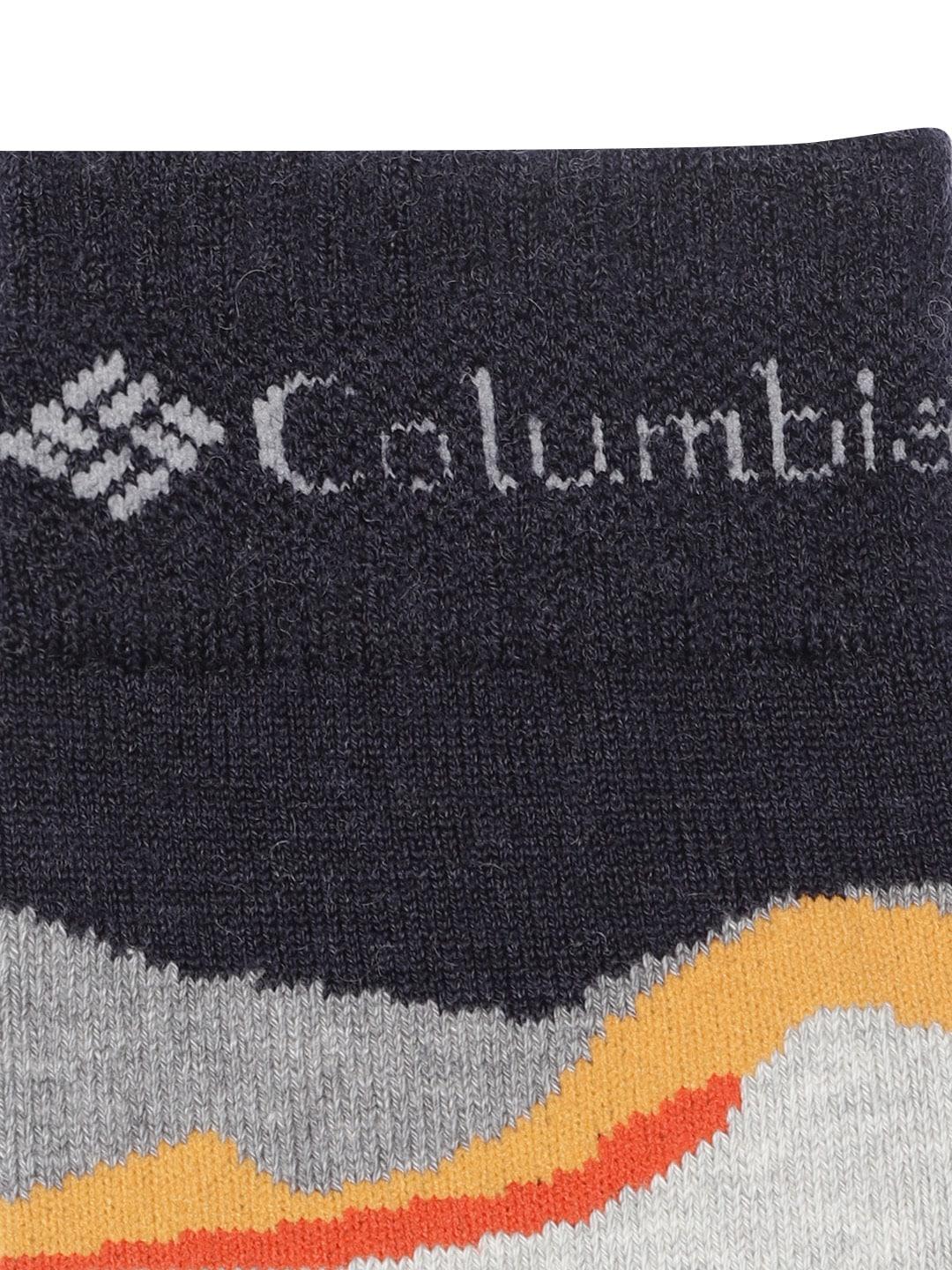 Columbia Unisex Black SOCKS UX 1PR OMNI SKI-MTN-SML  (1 Pair) (Non Returnable)