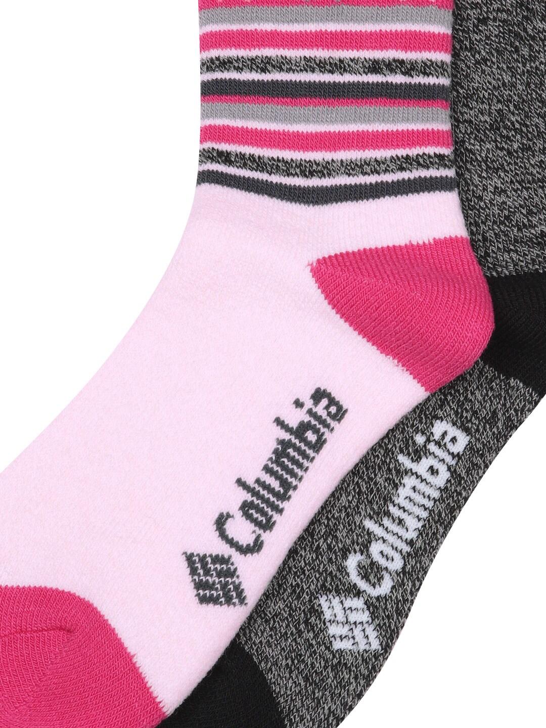 Columbia Women Black Medium Weight Snowfall Thermal  (2 Pair) (Non Returnable)