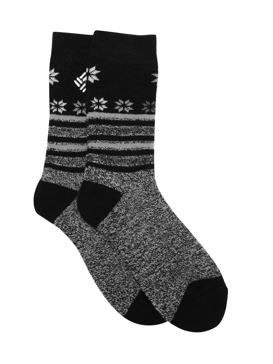 Columbia Women Black Medium Weight Snowfall Thermal  (2 Pair) (Non Returnable)