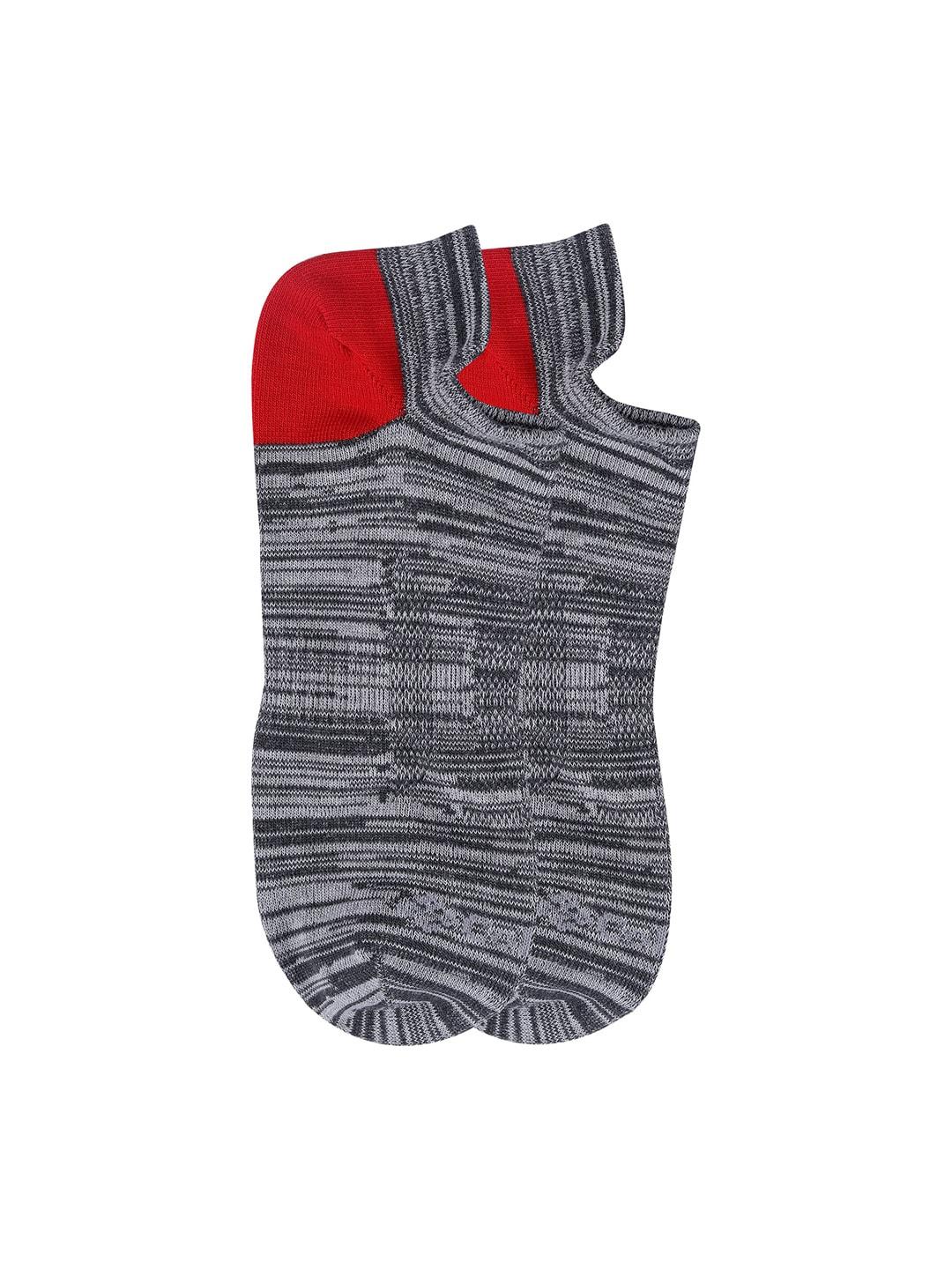 Columbia Men Grey SOCKS MN 2P NOSHO-ACTV-SPCDYE  (2 Pair) (Non Returnable)