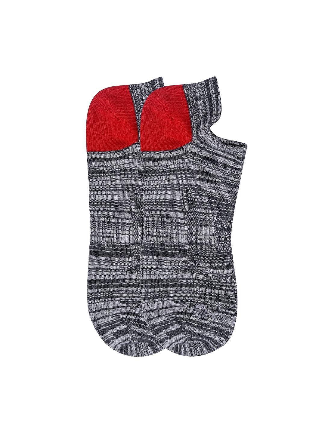 Columbia Men Grey SOCKS MN 2P NOSHO-ACTV-SPCDYE  (2 Pair) (Non Returnable)