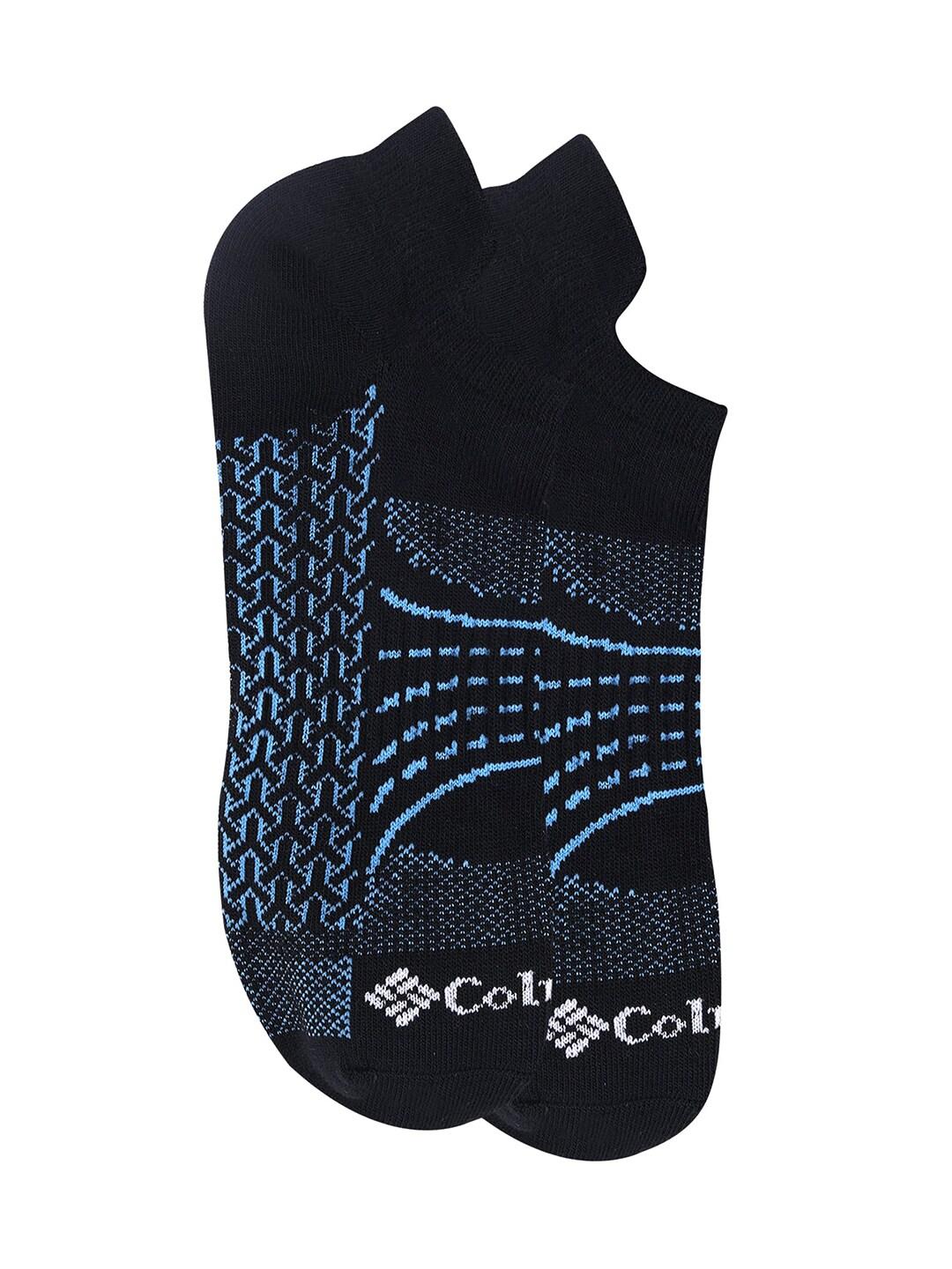 Columbia Women Black SOCKS WM 2P NOSHO-ACTV-MAPPED (2 Pairs) (Non Returnable)