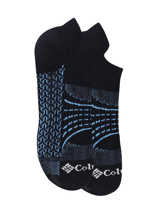 Columbia Women Black SOCKS WM 2P NOSHO-ACTV-MAPPED (2 Pairs) (Non Returnable)