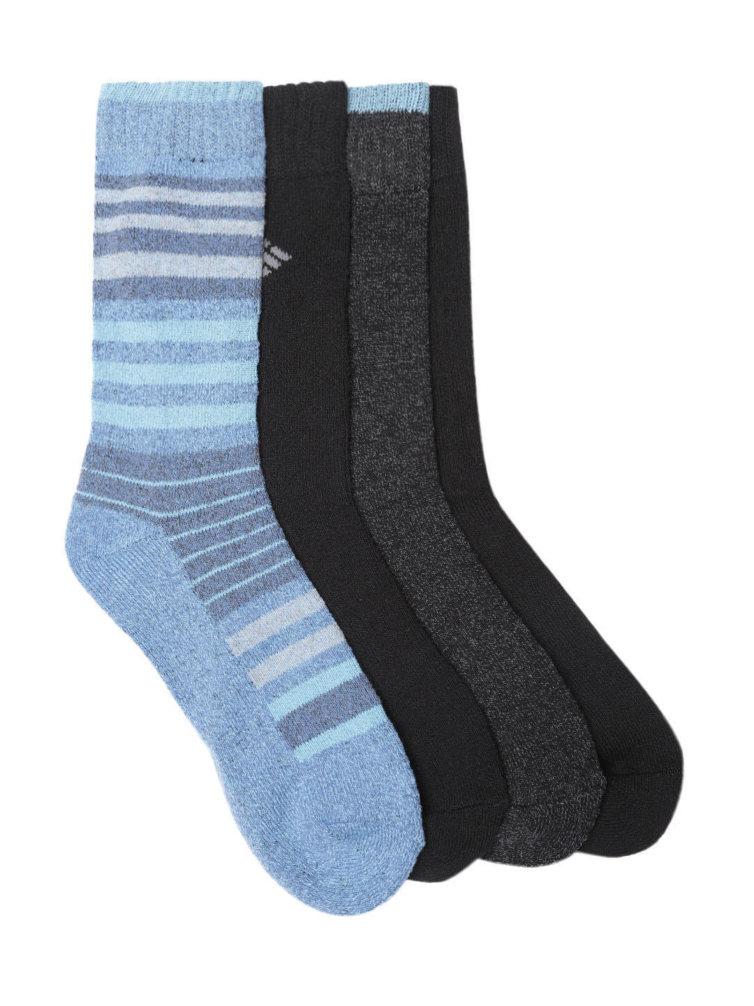 Columbia Women Black SOCKS WM 4P MOIS CTRL CRW-SMU  (4 Pair) (Non Returnable)