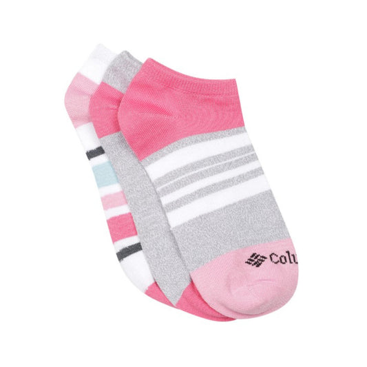 Columbia Womens Multi SUPER SOFT POLYTAM COLORBLOCK NO SHOW (Non Returnable)