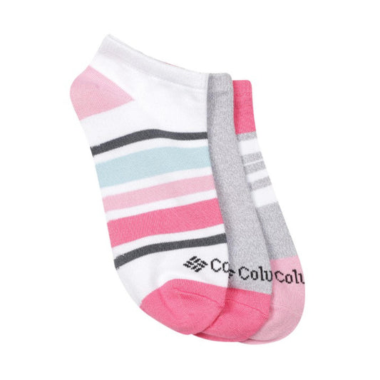 Columbia Womens Multi SUPER SOFT POLYTAM COLORBLOCK NO SHOW (Non Returnable)