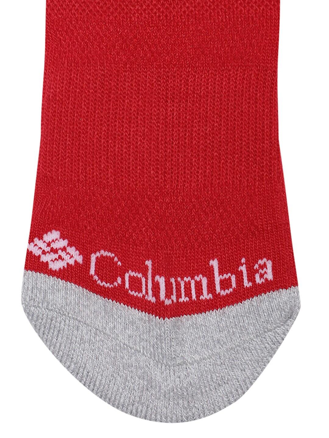 Columbia Unisex Red SOCKS MN 4P THML CREW FC 108N  (1 Pair) (Non Returnable)