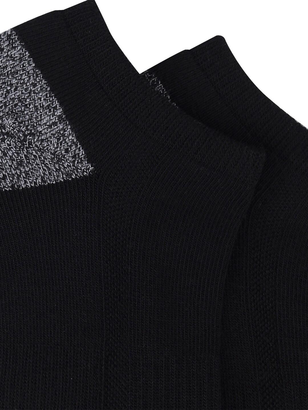 Columbia Men Black SOCKS MN 3P NO-SHOW-HCUSH-H&T (3 Pairs) (Non Returnable)