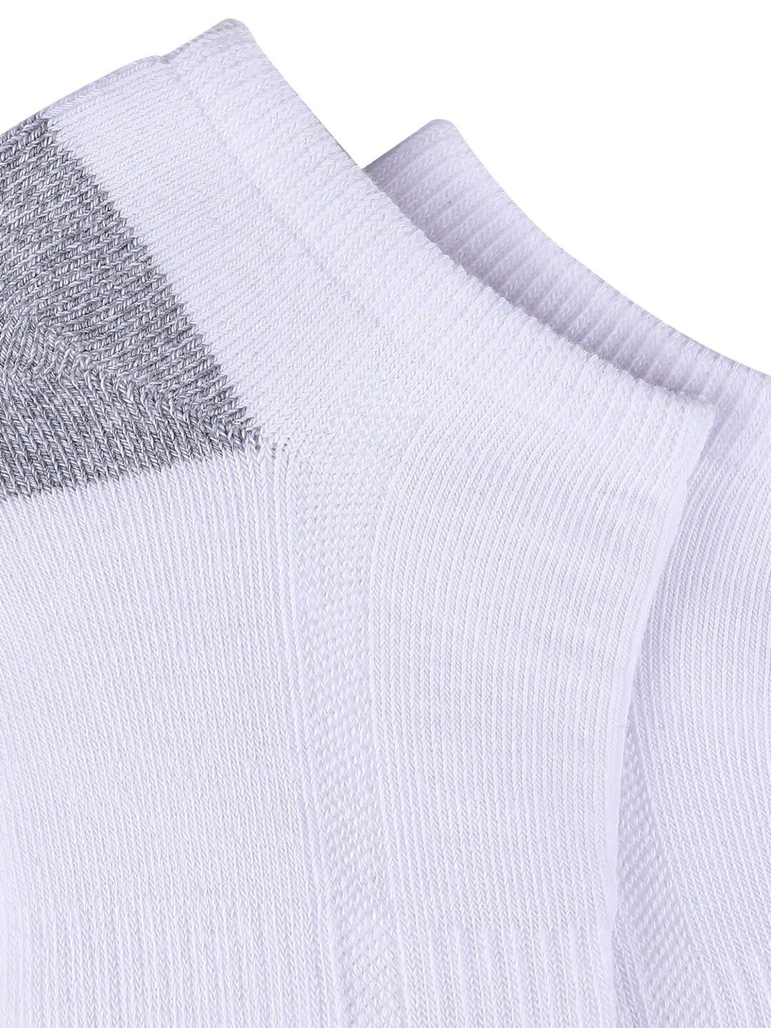 Columbia Men White SOCKS MN 3P NO-SHOW-HCUSH-H&T (3 Pairs) (Non Returnable)