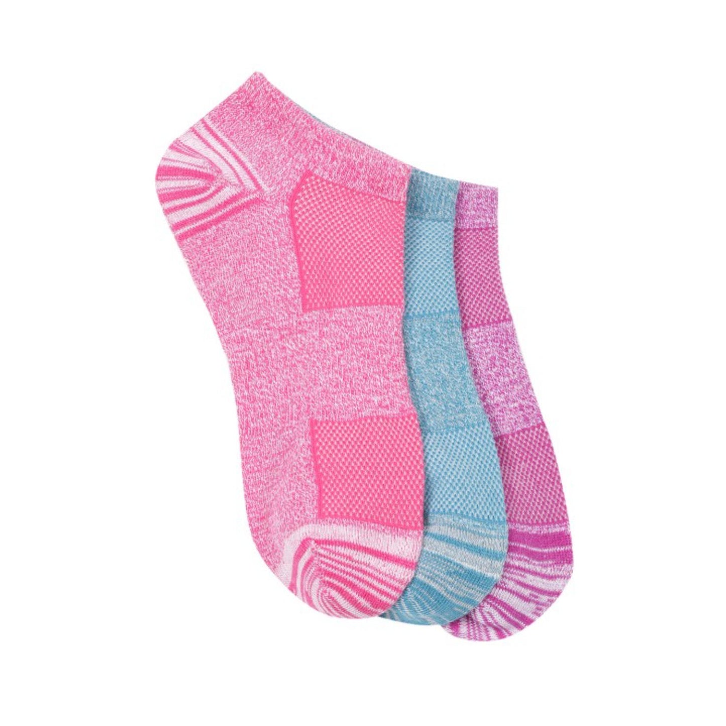 Columbia Womens Multi FLAT KNIT MARLED & SPACE DYE NO-SHOW (Non Returnable)