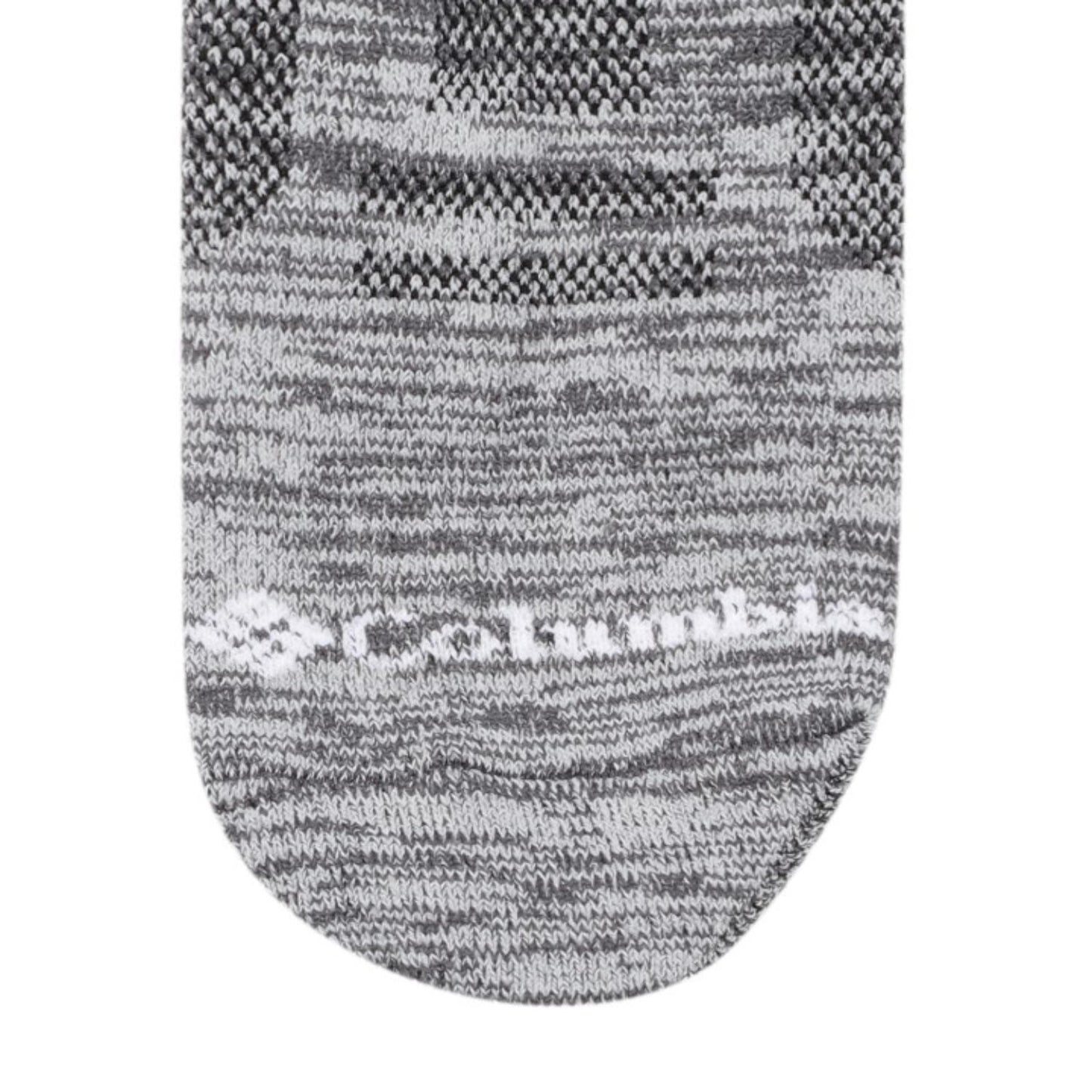 Columbia Mens Grey SPACE DYE BRR NO-SHOW LIGHTWEIGHT (Non Returnable)