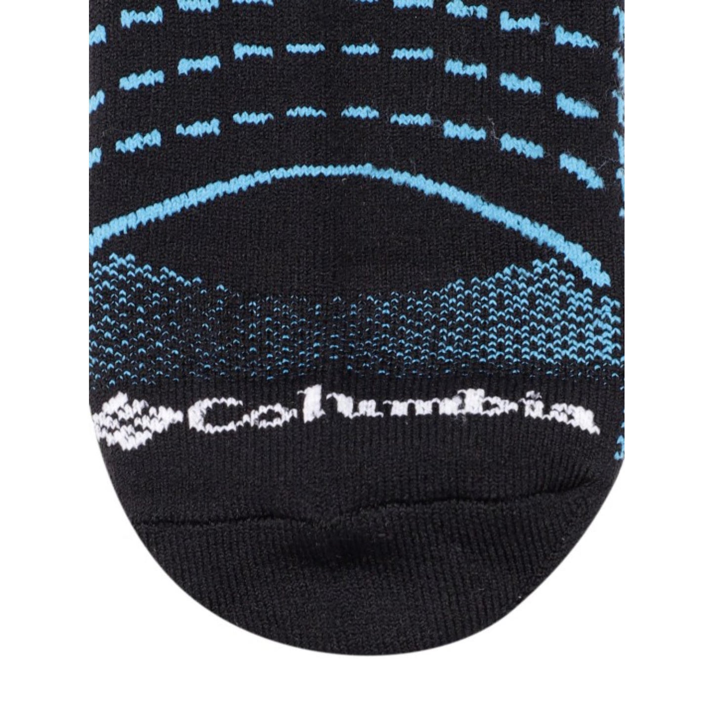 Columbia Womens Black MAPPED BRRR NO-SHOW LIGHTWEIGHT (Non Returnable)