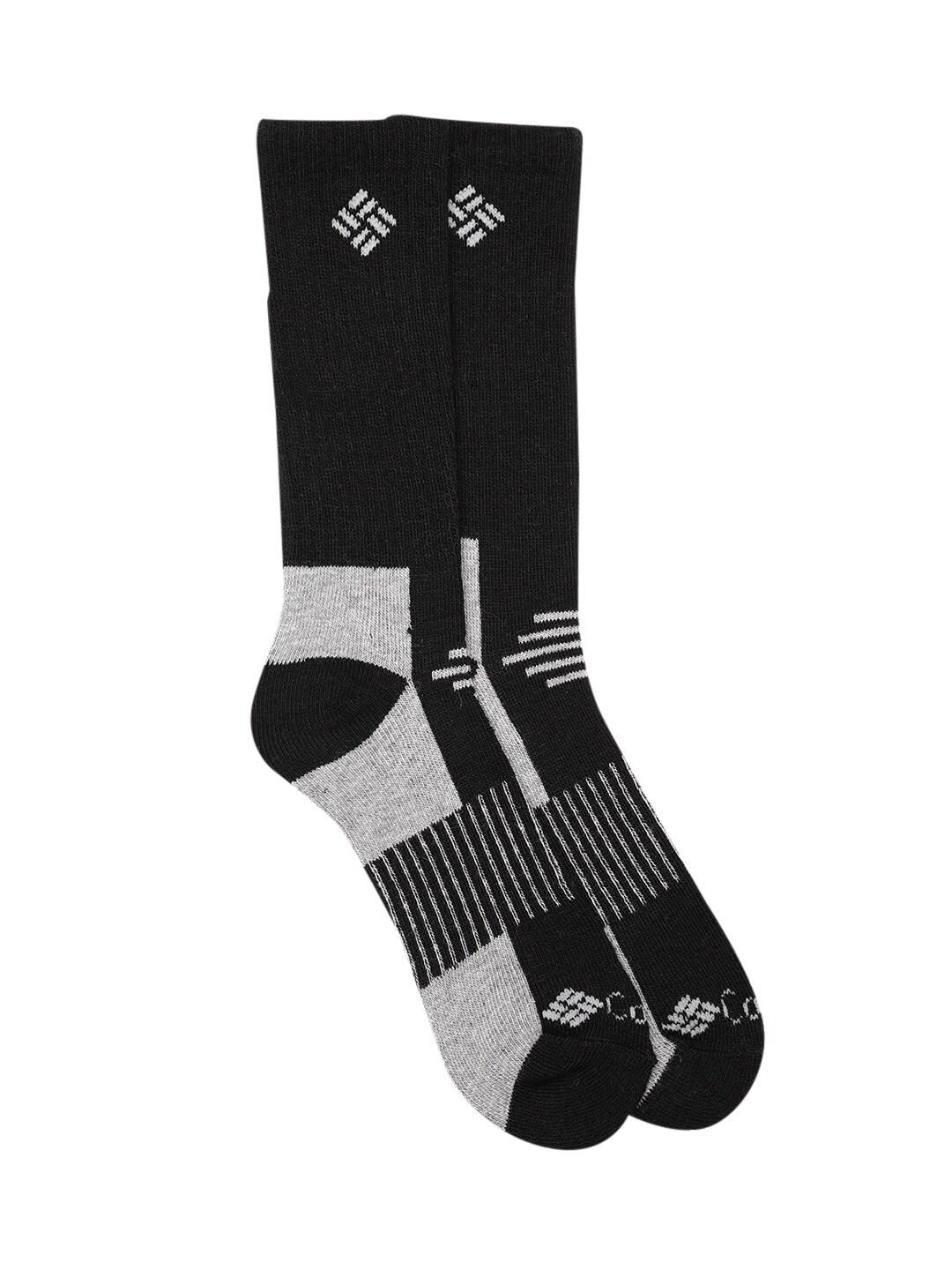 Columbia Men Black Wool Crew  (2 Pair) (Non Returnable)
