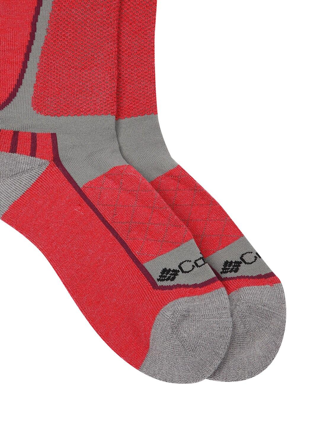 Columbia Unisex Grey Ski Slope OTC Ski Mediun Weight (1 Pair) (Non Returnable)