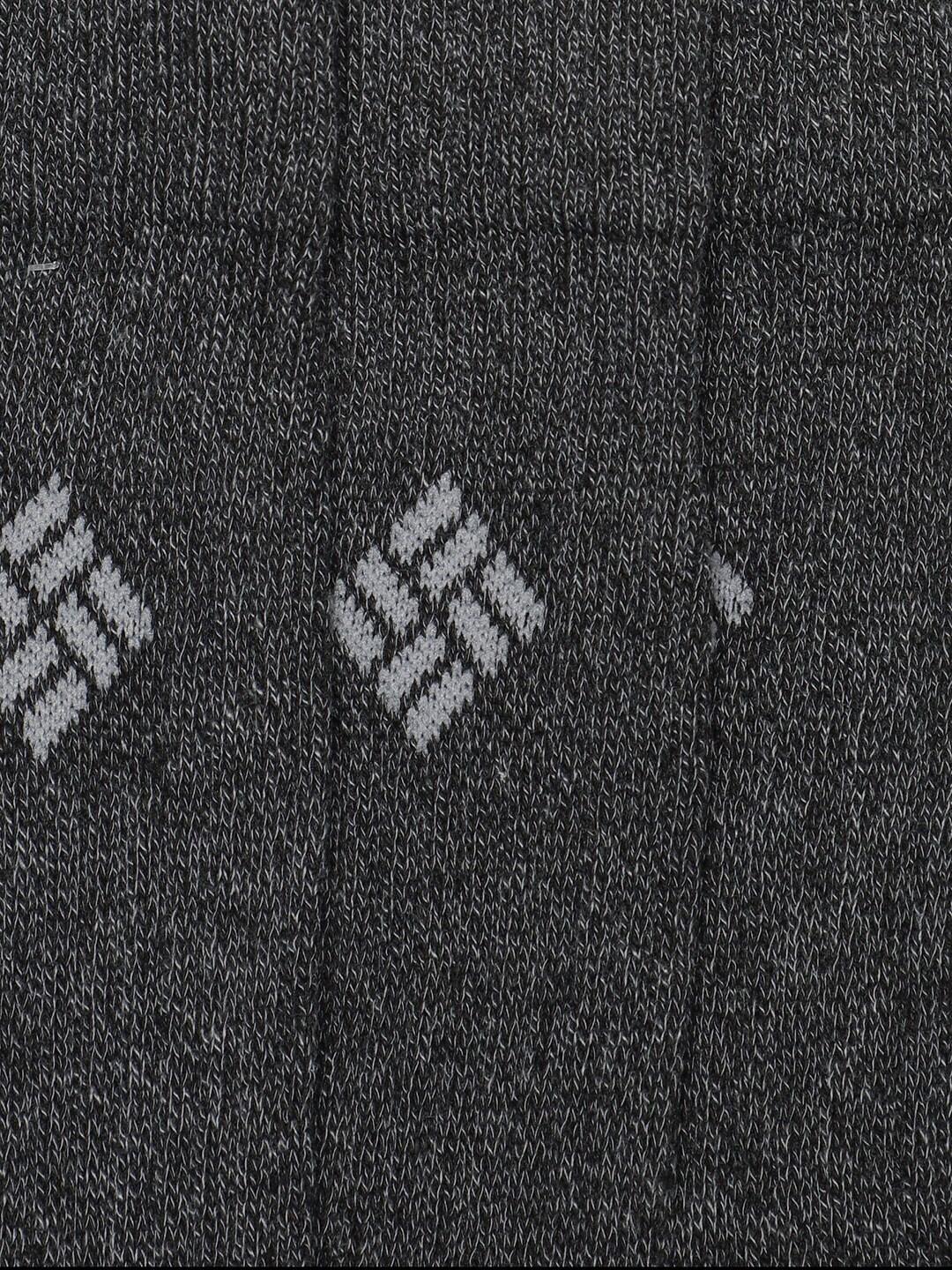 Columbia Men Black SOCKS MN 4P MOISTU CTRL-BASIC  (4 Pair) (Non Returnable)