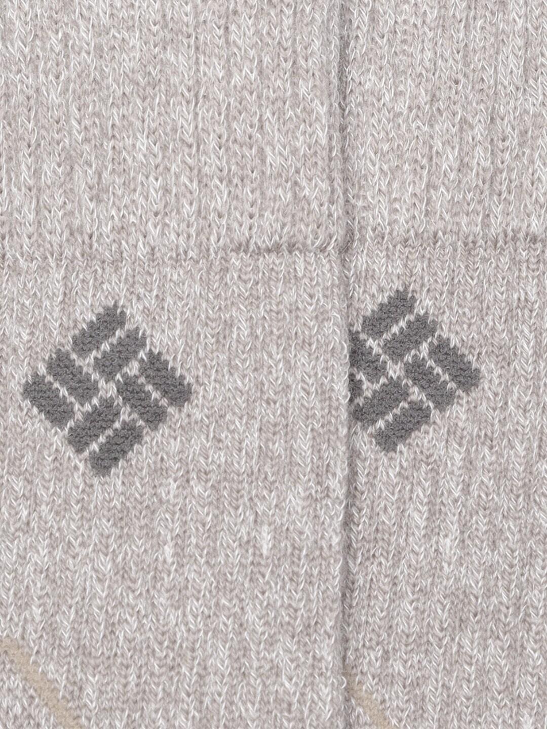 Columbia Unisex Beige SOCKS UX 1P HIK CRW-MD WT-LRG (1 Pair) (Non Returnable)