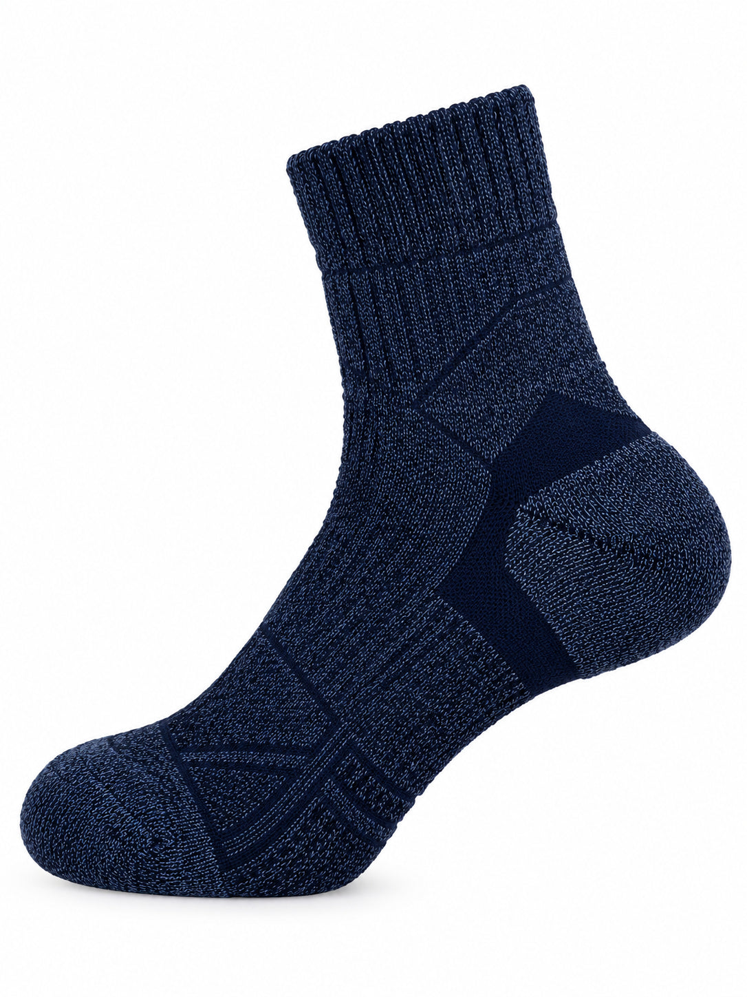 Columbia Unisex Blue Hike Mediumweight Socks (Non Returnable)