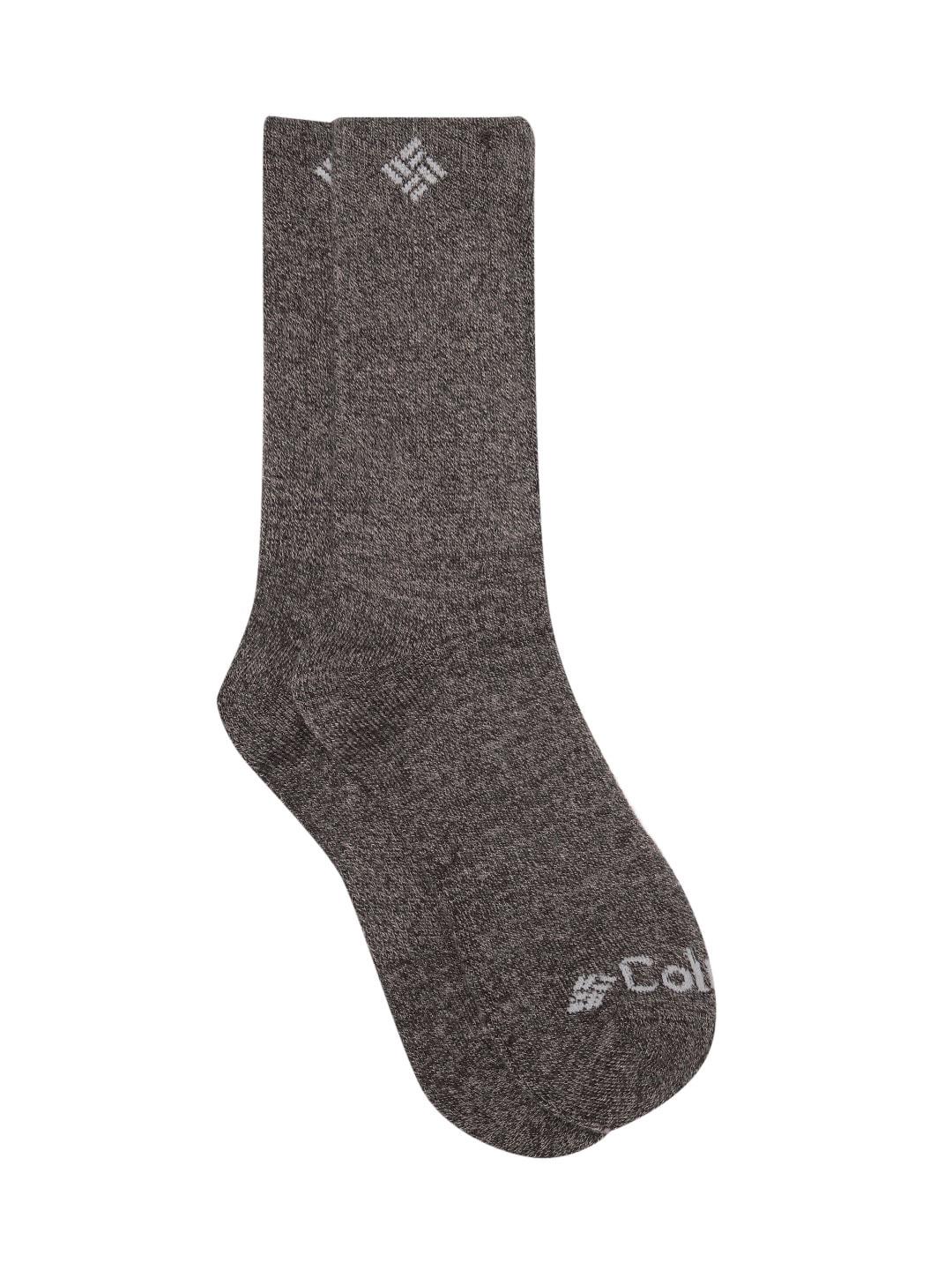 Columbia Unisex Grey SOCKS MN 2P WOOL THERMAL CREW (2 Pair) (Non