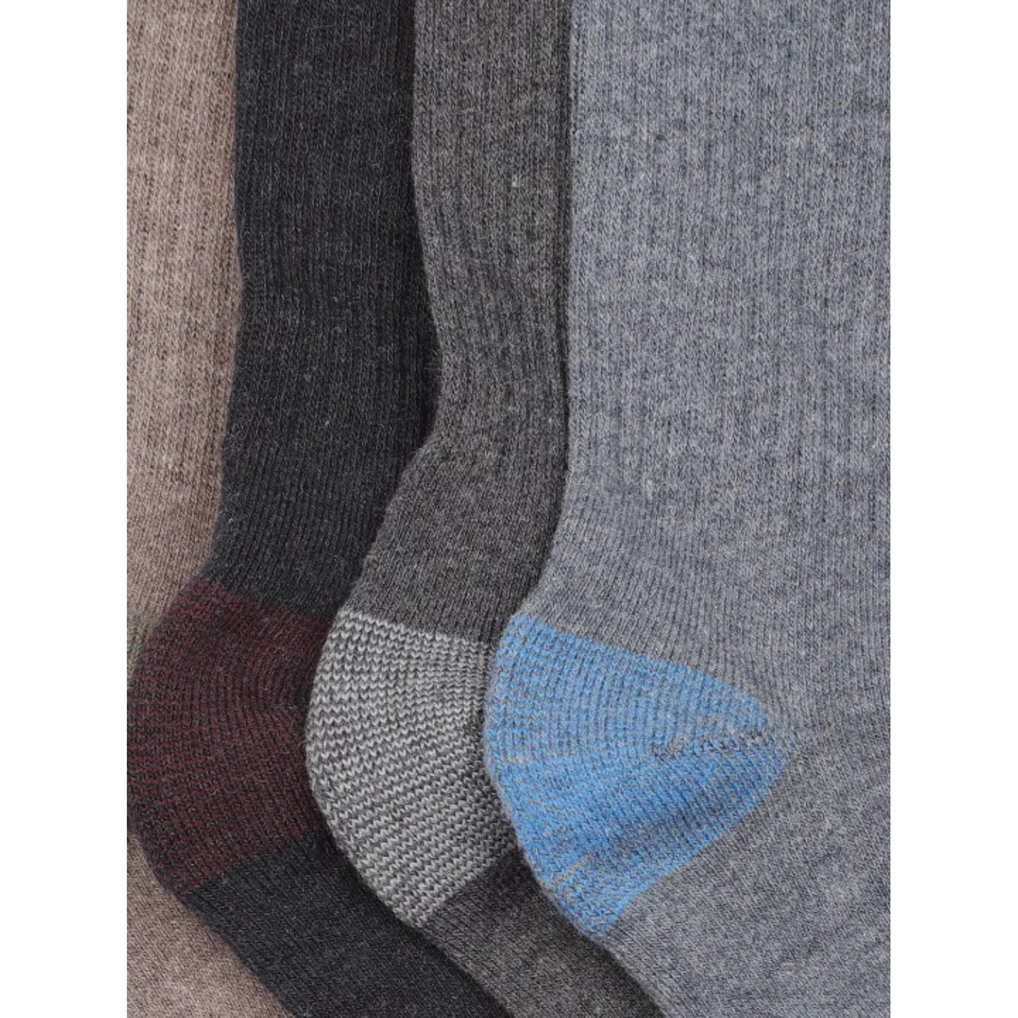 Columbia Men Assorted HEATHER RIB CREW  (4 Pair) (Non Returnable)