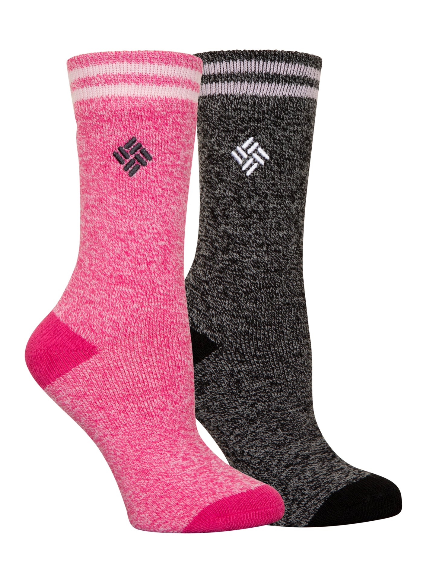 Columbia Women Multi Medium Weight Thermal Socks - Pack of 2