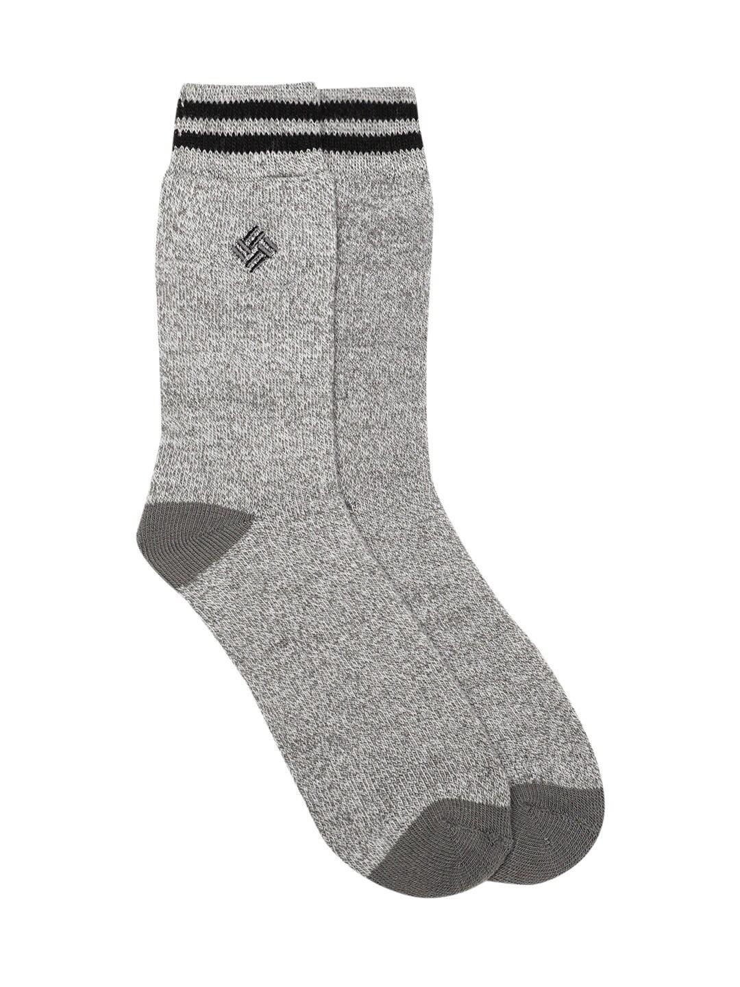 Columbia Men Grey Midweight Thermal Basic (2 Pairs) (Non Returnable)
