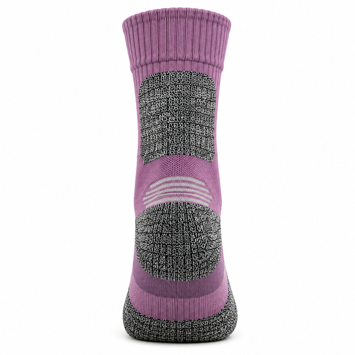 Columbia Unisex Purple Hike Crew Crop Socks (Non Returnable)