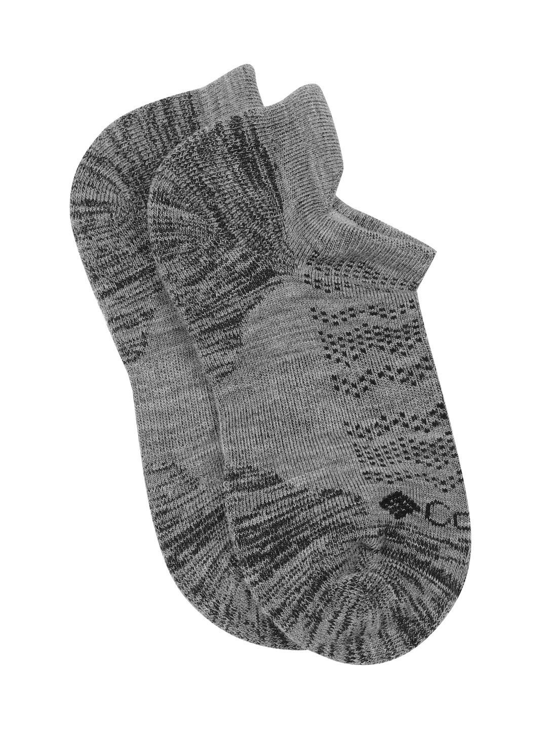 Columbia Unisex Grey Wool No Show  (1 Pair) (Non Returnable)