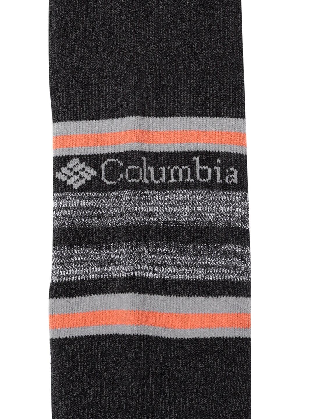 Columbia Unisex Black SOCKS UX 1P SKI OTC-SNOWDRF/M  (1 Pair) (Non Returnable)