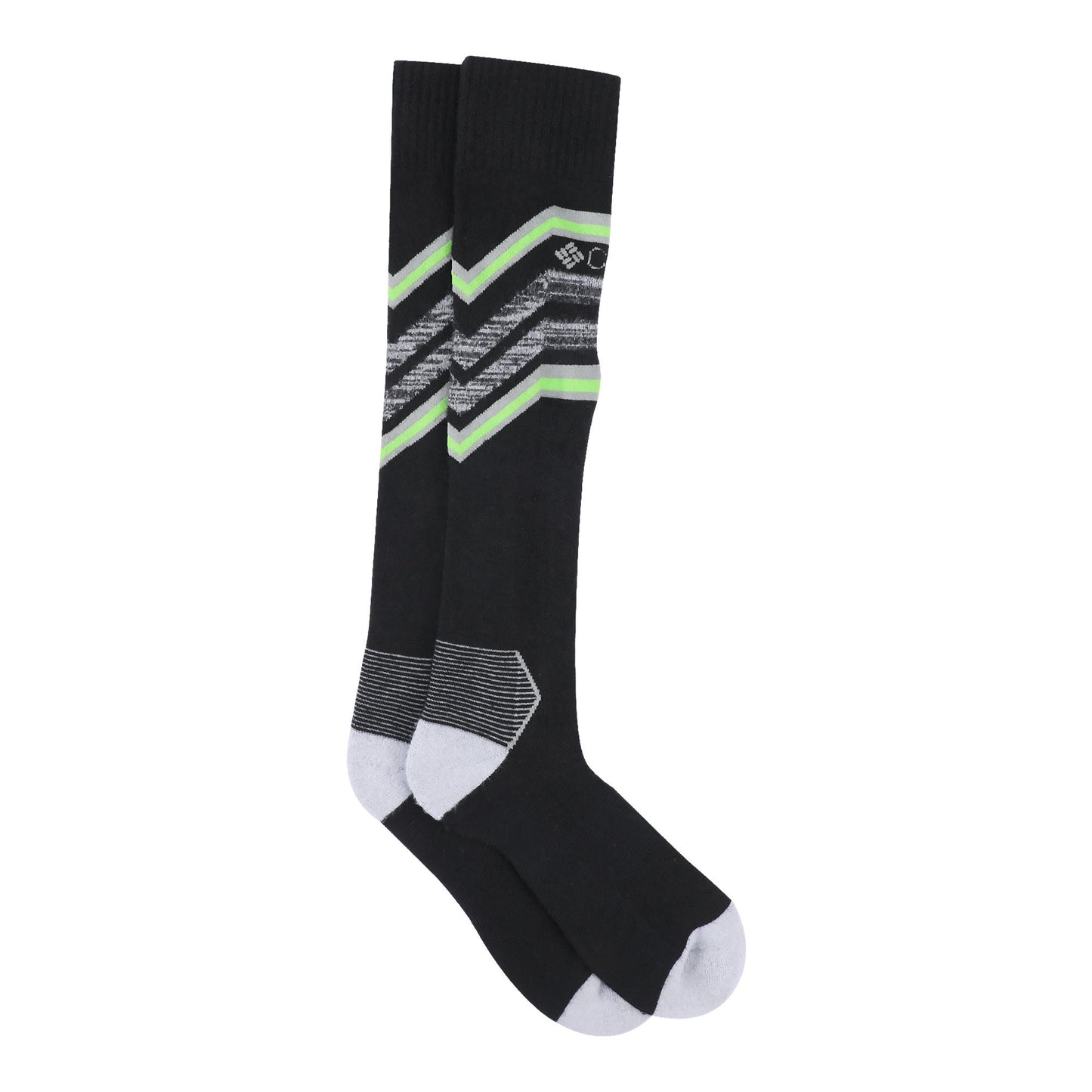 Columbia Men Grey SOCKS UX 1P SKI OTC-SNOWDRF/M  (1 Pair) (Non Returnable)