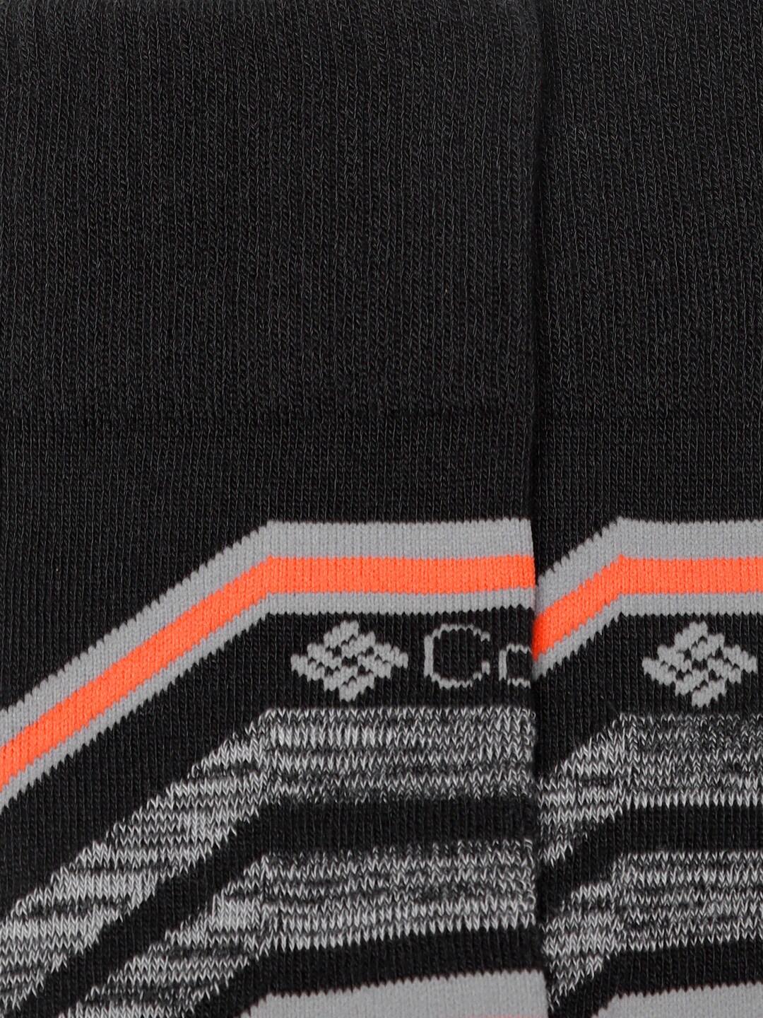 Columbia Unisex Black SOCKS UX 1P SKI OTC-SNOWDRF/L  (1 Pair) (Non Returnable)