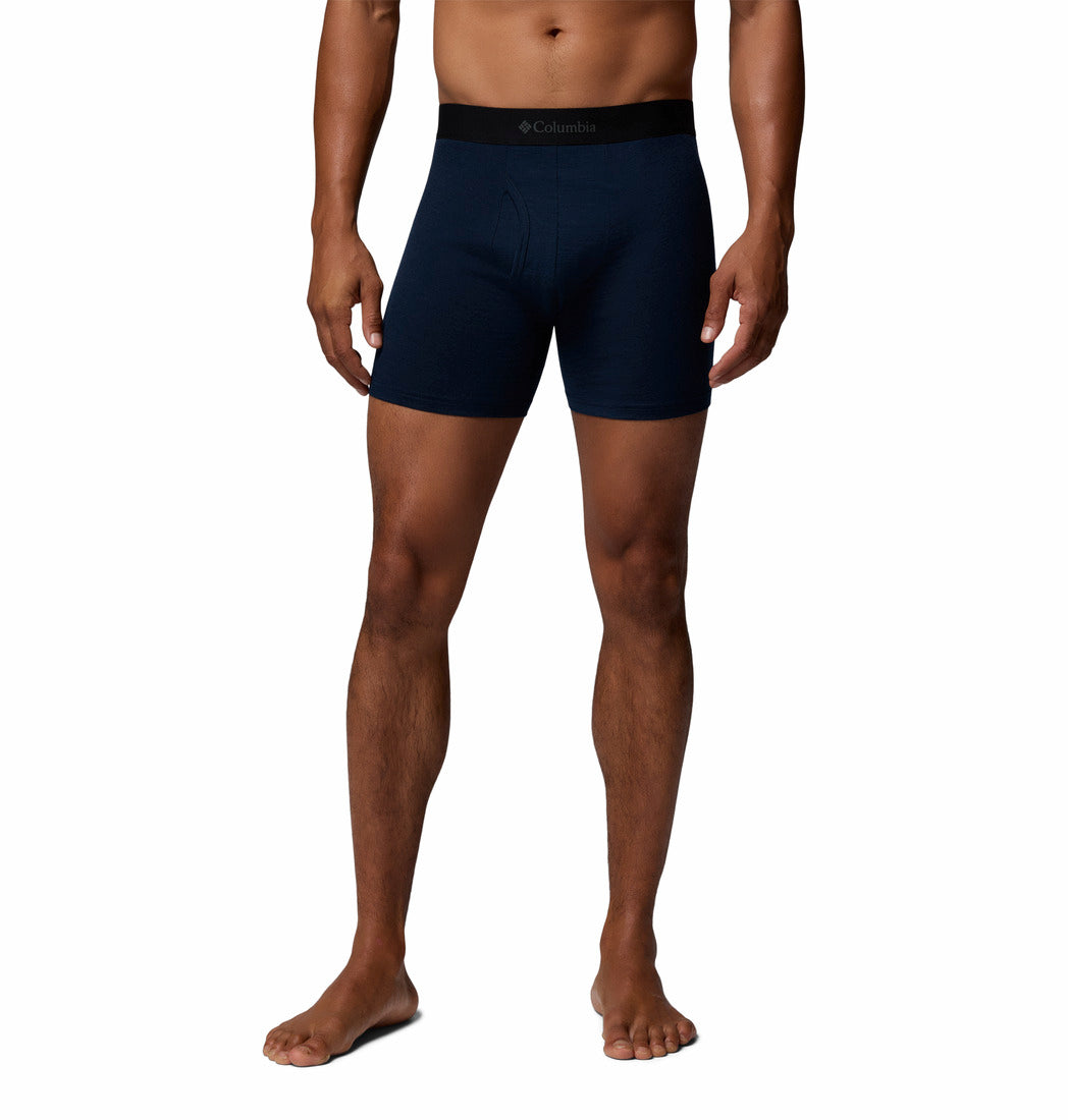 Columbia Men Multi Merino Wool Boxer Brief Pack of 2 (Non Returnable)