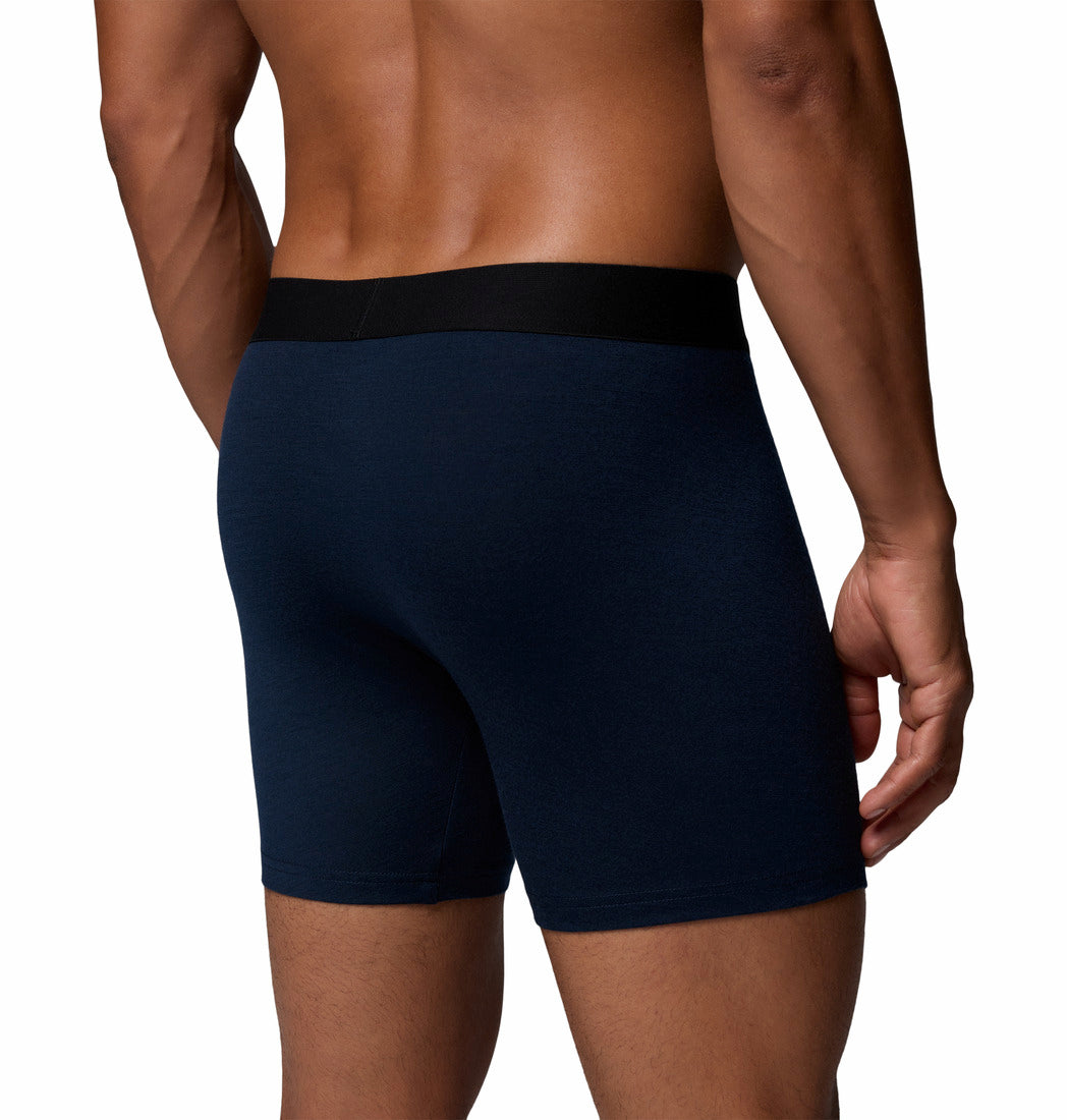 Columbia Men Multi Merino Wool Boxer Brief Pack of 2 (Non Returnable)