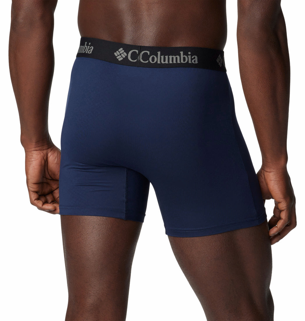 Columbia Men Multi Omni-Freeze Zero Cool Comfort Boxer - Pack of 3