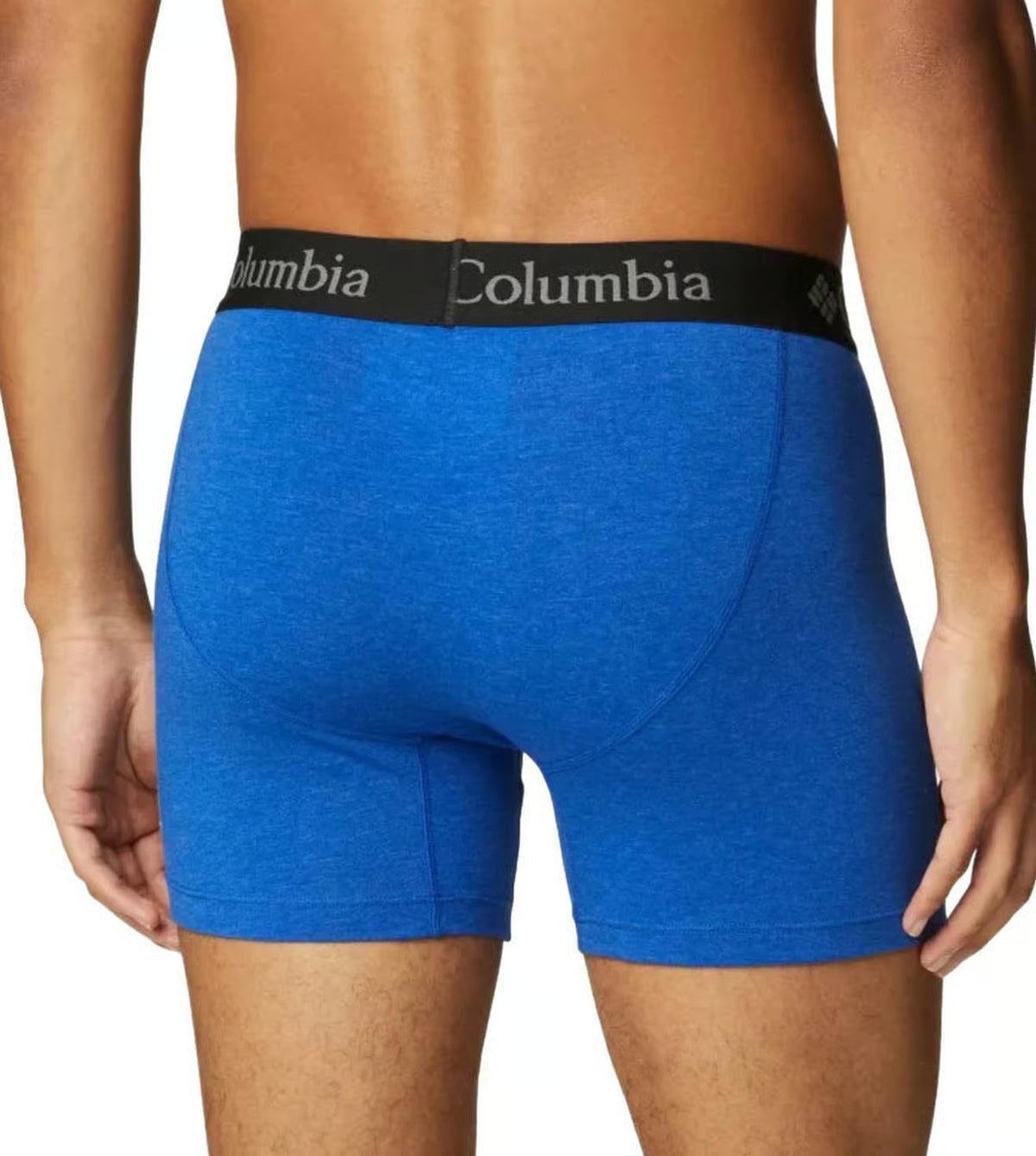 Columbia Men Multicolor Allover Mesh Stretch Boxer Briefs - Pack of 3 (Non-Returnable)