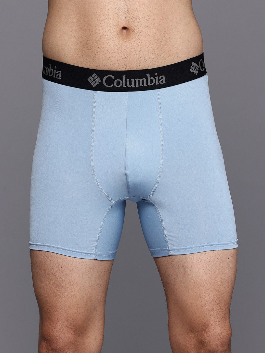Columbia Men Navy Blue Omni-Wick Printed Stretch Boxer Briefs - Pack of 3 (Non-Returnable)