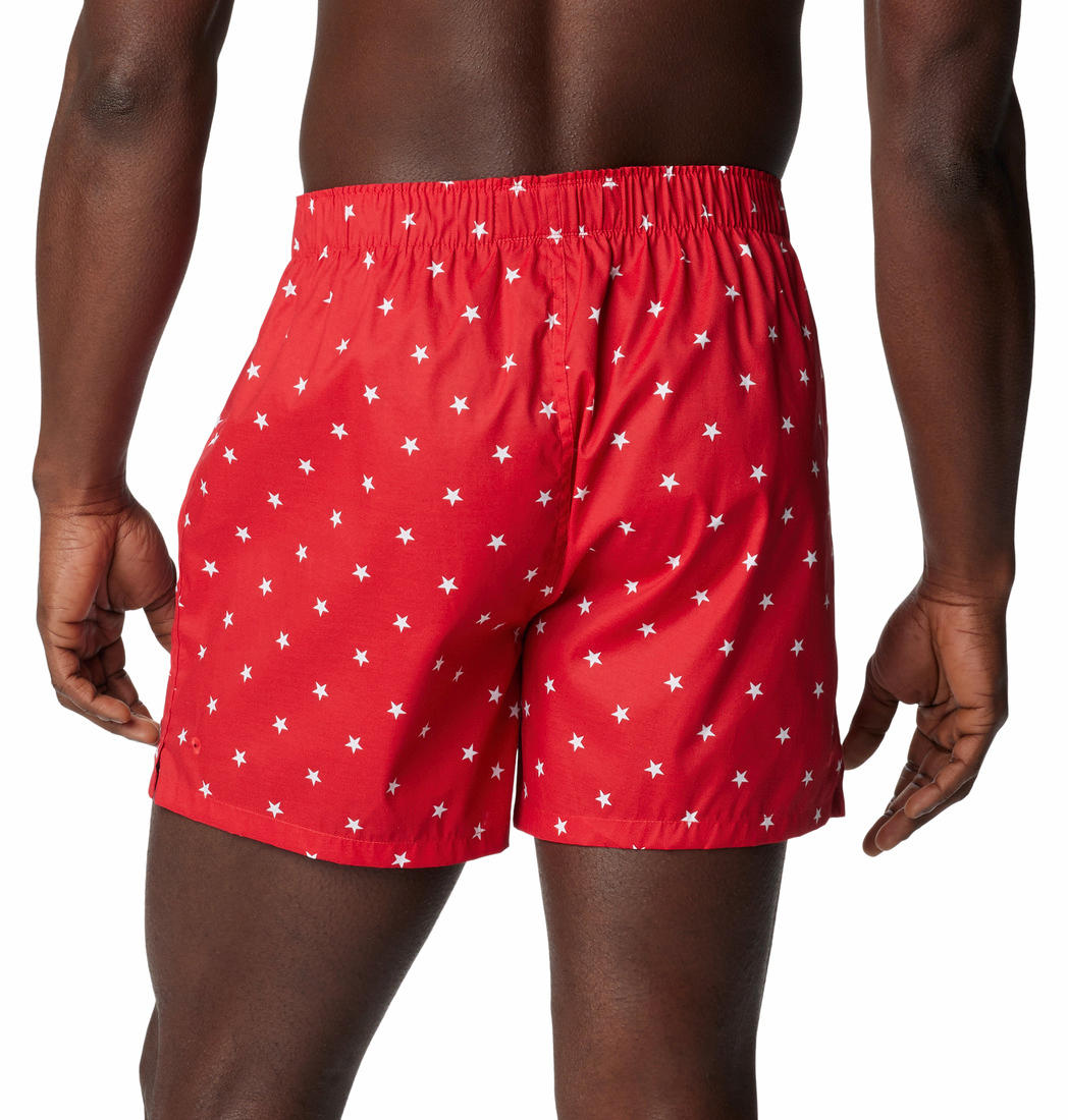 Columbia Men Navy Blue PFG Printed Woven Boxers - Pack of 3 (Non-Returnable)