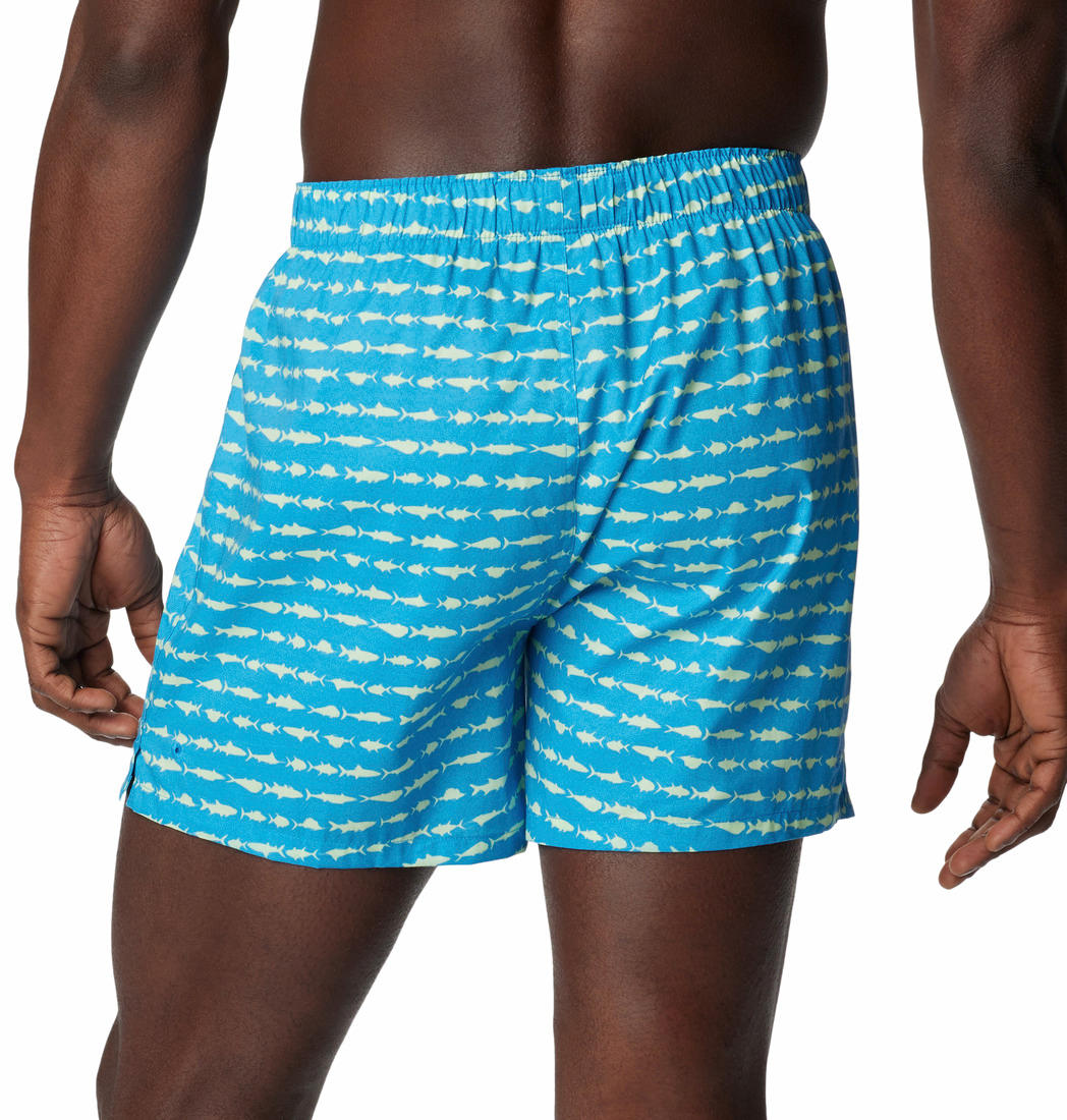 Columbia Men Multicolor PFG Printed Woven Boxers - Pack of 3 (Non-Returnable)