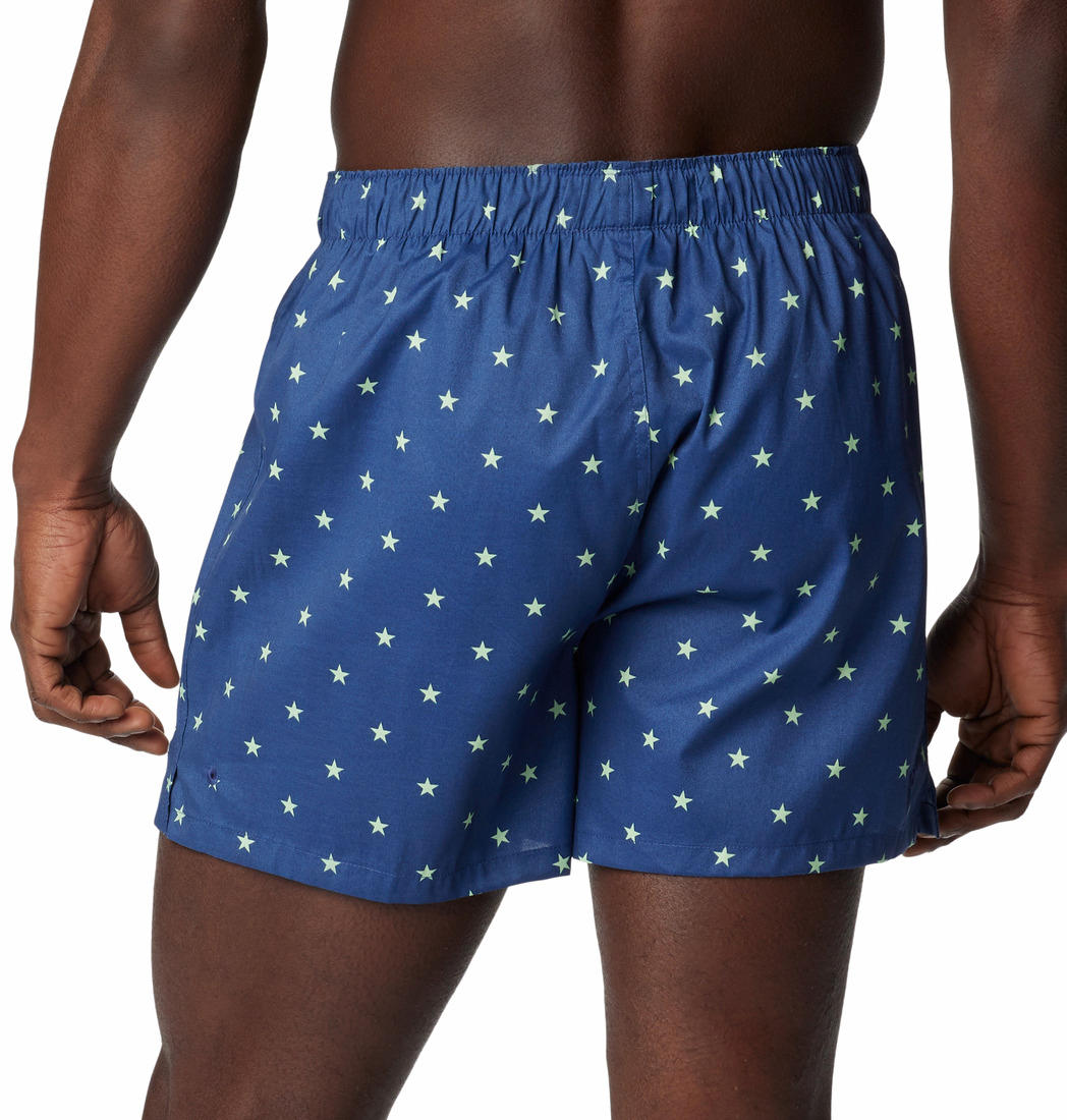 Columbia Men Multicolor PFG Printed Woven Boxers - Pack of 3 (Non-Returnable)