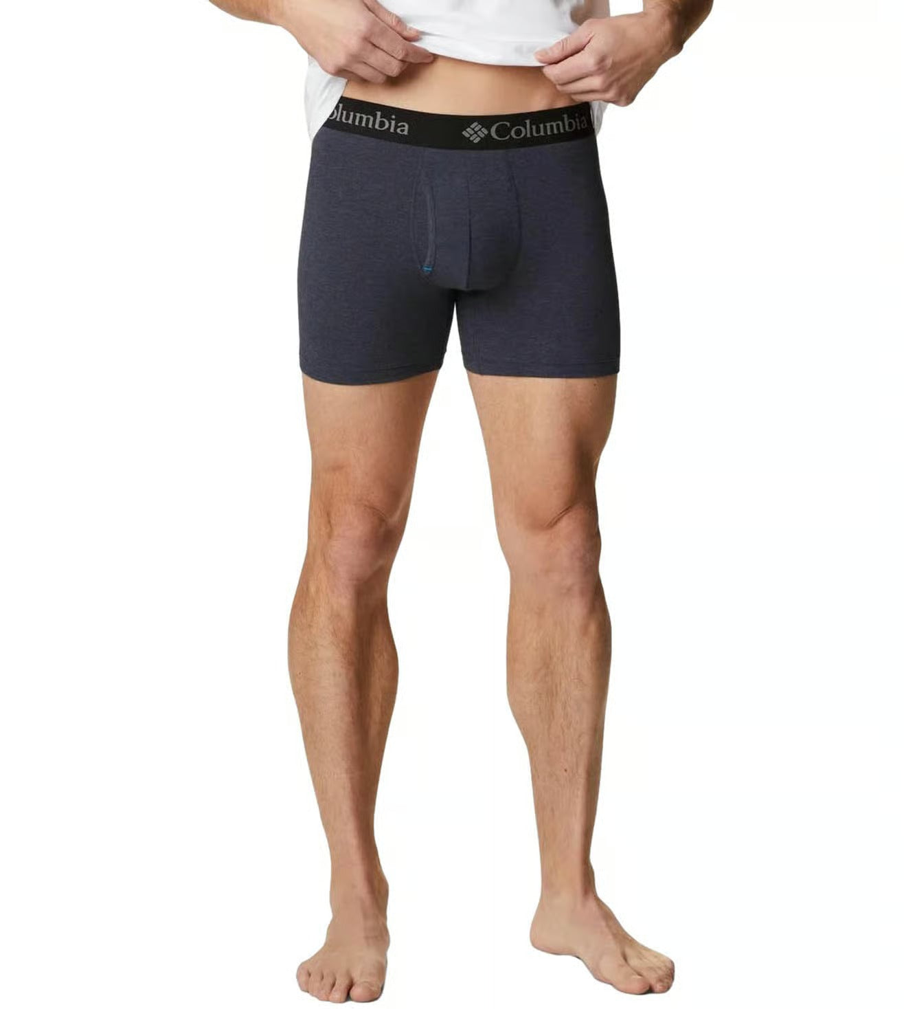 Columbia Men Multicolor Cotton Stretch Briefs - Pack of 3 (Non-Returnable)