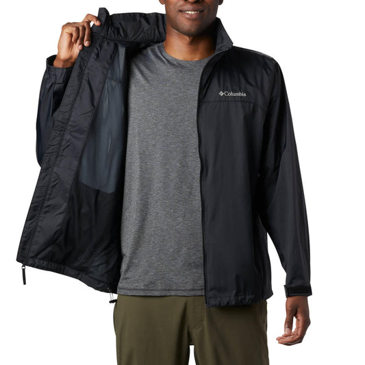 Columbia Men Black Glennaker Lake Rain Jacket