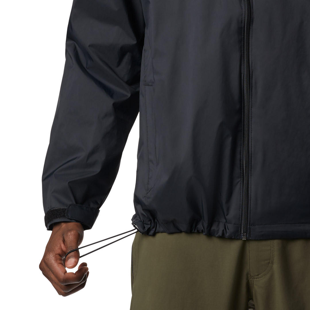 Columbia Men Black Glennaker Lake Rain Jacket