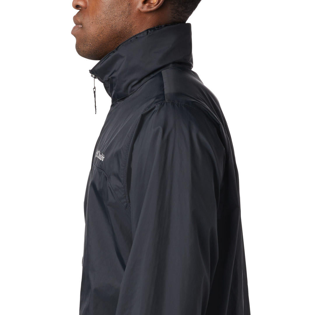 Columbia Men Black Glennaker Lake Rain Jacket