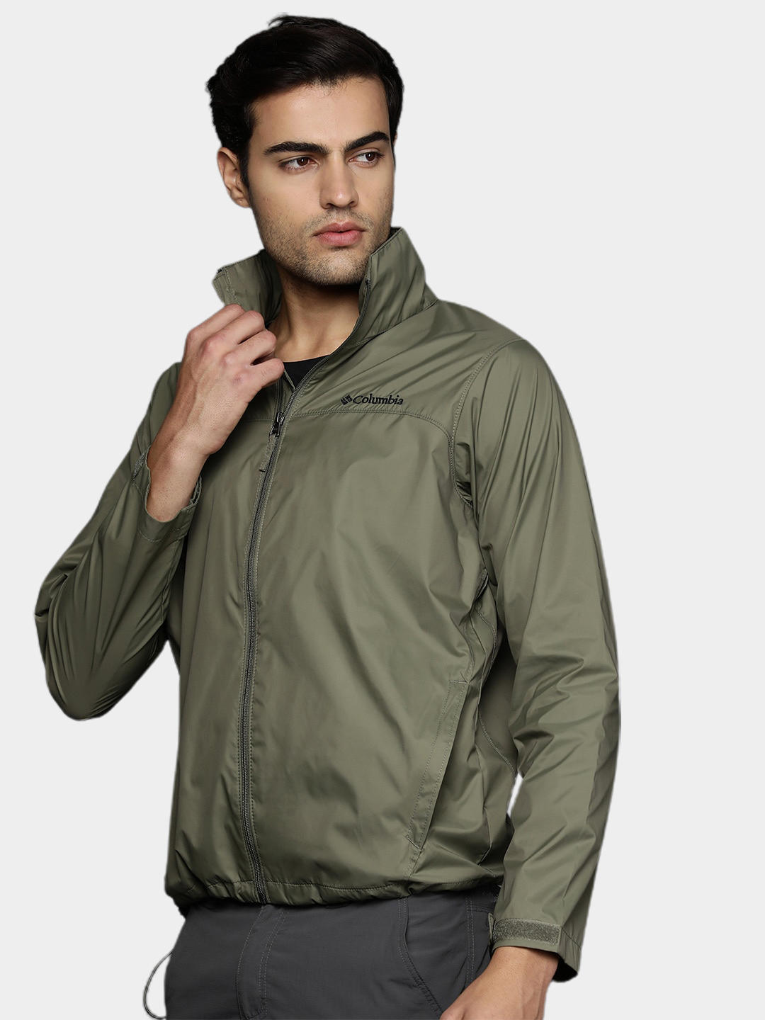 Columbia Men Green Glennaker Lake Rain Jacket