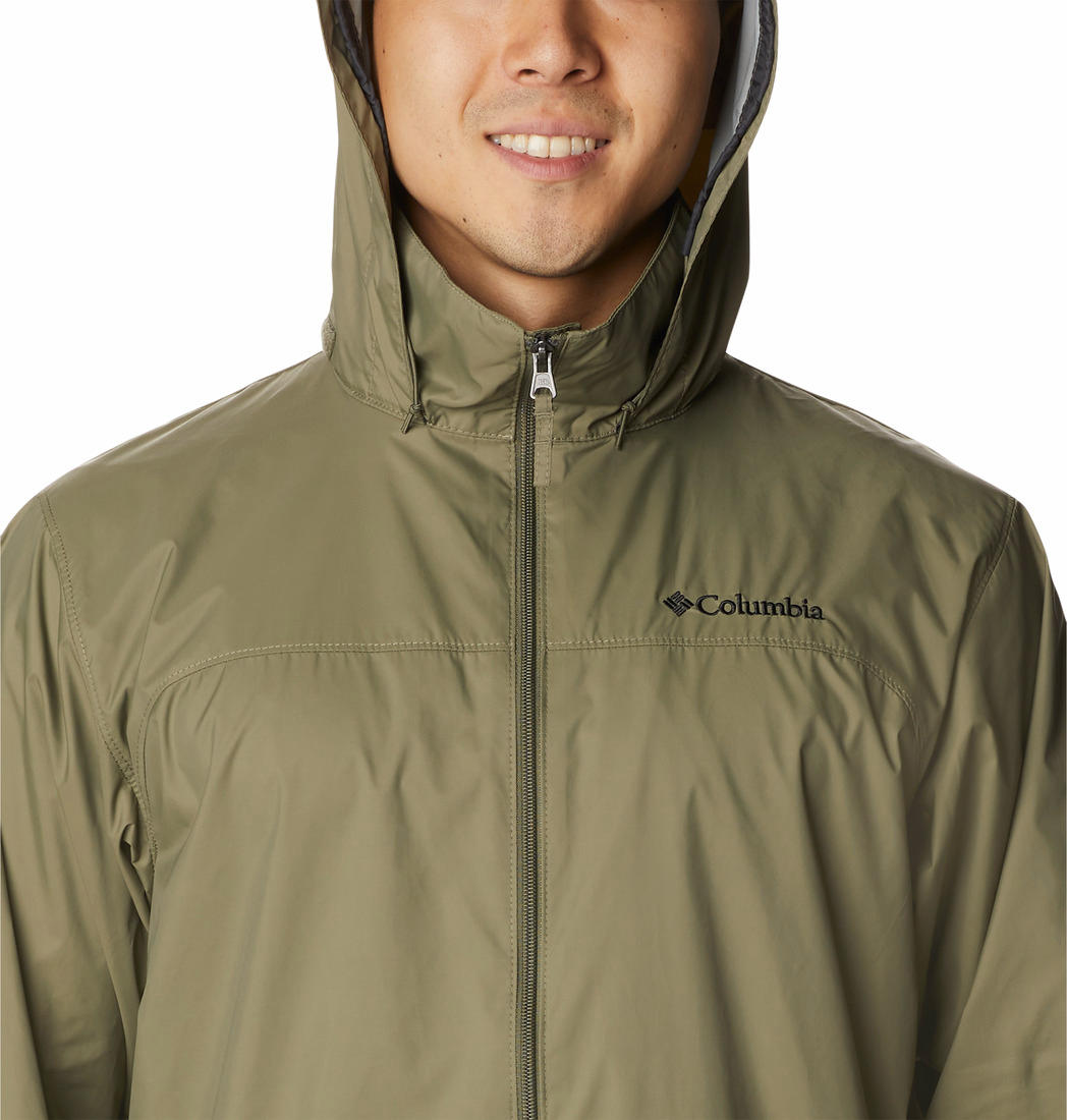 Columbia Men Green Glennaker Lake Rain Jacket