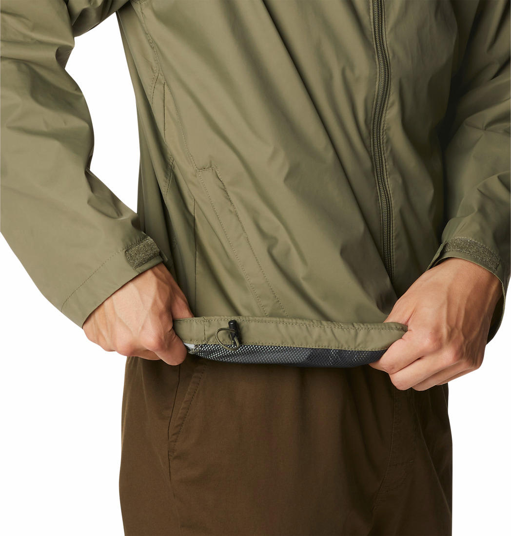 Columbia Men Green Glennaker Lake Rain Jacket