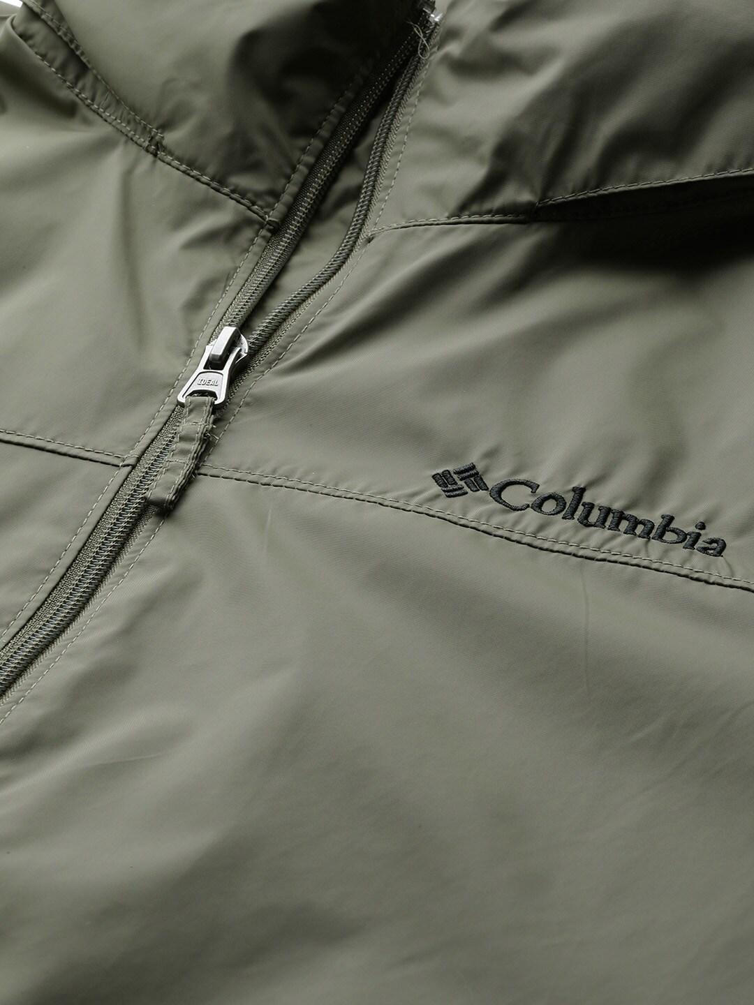 Columbia Men Green Glennaker Lake Rain Jacket