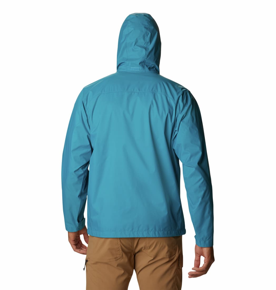 Columbia Men Blue Glennaker Lake Rain Jacket